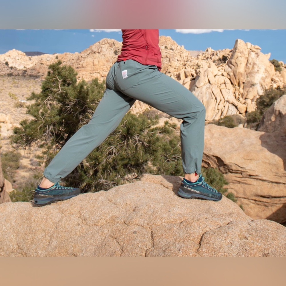 Topo Designs Women's Sage Green Track Pants